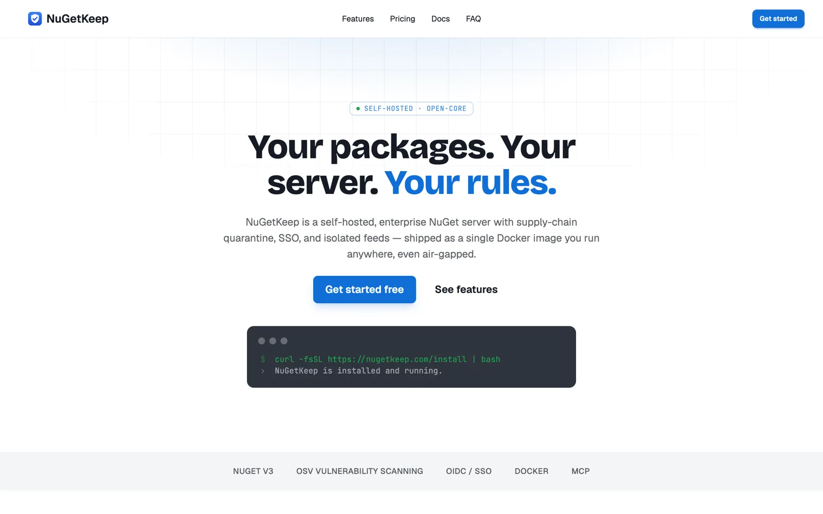 NuGetKeep — 1